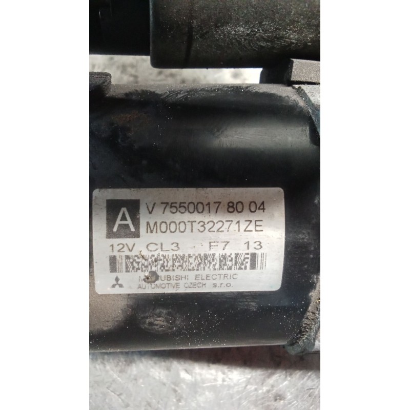 Recambio de motor arranque para peugeot 207/207+ (wa_, wc_) 1.4 16v referencia OEM IAM M000T32271ZE  