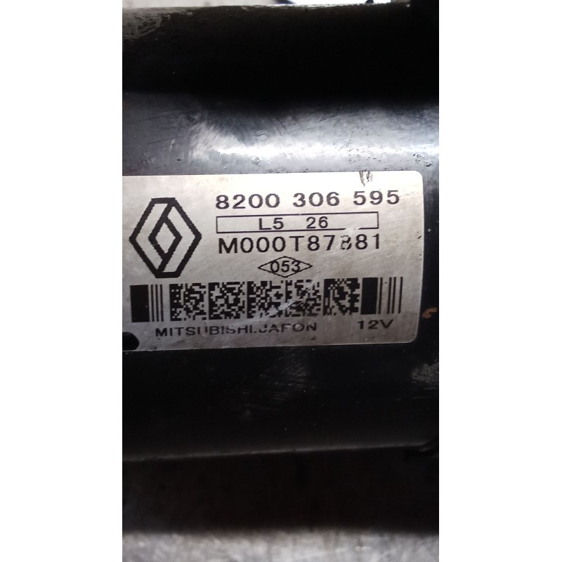 Recambio de motor arranque para nissan note (e11, ne11) 1.5 dci referencia OEM IAM 8200306595 M000T87881 