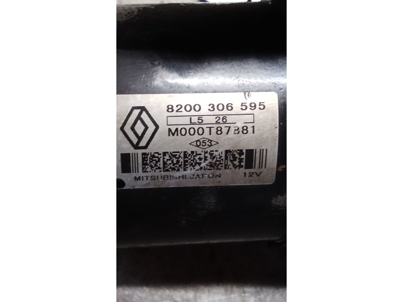 Recambio de motor arranque para nissan note (e11, ne11) 1.5 dci referencia OEM IAM 8200306595 M000T87881 