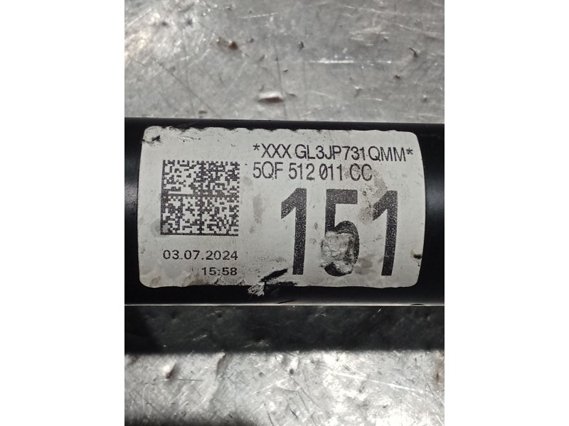 Recambio de amortiguador trasero derecho para audi q3 (f3b) 35 tdi referencia OEM IAM 5QF512011CC  