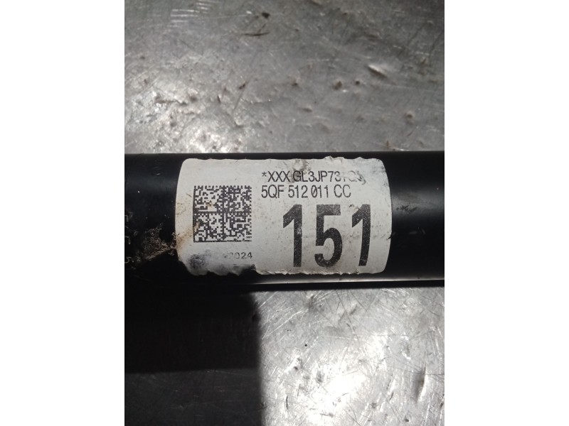 Recambio de amortiguador trasero izquierdo para audi q3 (f3b) 35 tdi referencia OEM IAM 5QF512011CC  