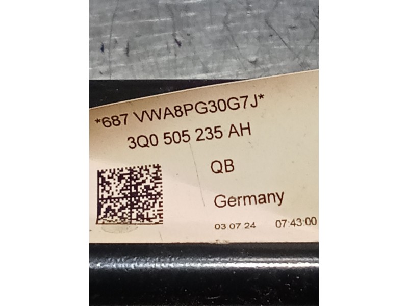 Recambio de puente trasero para audi q3 (f3b) 35 tdi referencia OEM IAM 3Q0505235AH  