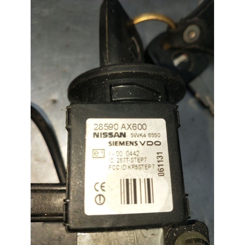 Recambio de conmutador de arranque para nissan note (e11, ne11) 1.5 dci referencia OEM IAM 5WK46550 28590AX600 267TSTEP7 06