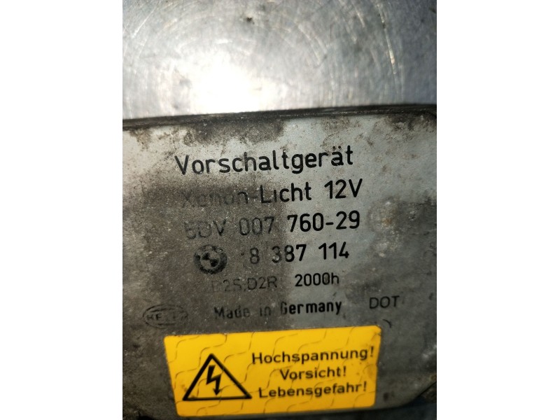 Recambio de centralita faros xenon para bmw 5 touring (e39) 525 d referencia OEM IAM 5DV00776029 8387114 