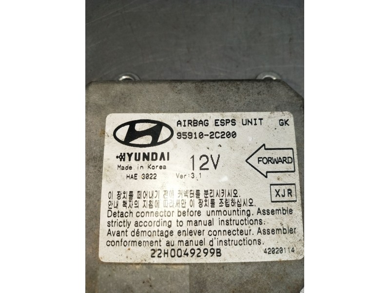Recambio de kit airbag para hyundai coupe ii (gk) 2.0 referencia OEM IAM 959102C200  02