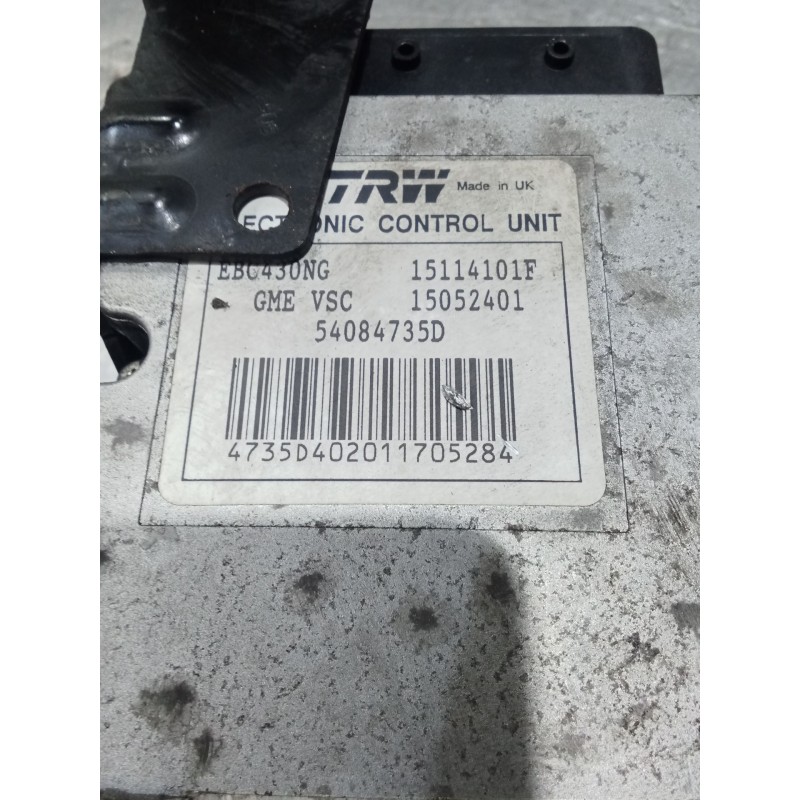 Recambio de abs para opel vectra c station wagon (z02) 1.9 cdti (f35) referencia OEM IAM 13191184 15052401 15052401 15114101F 54