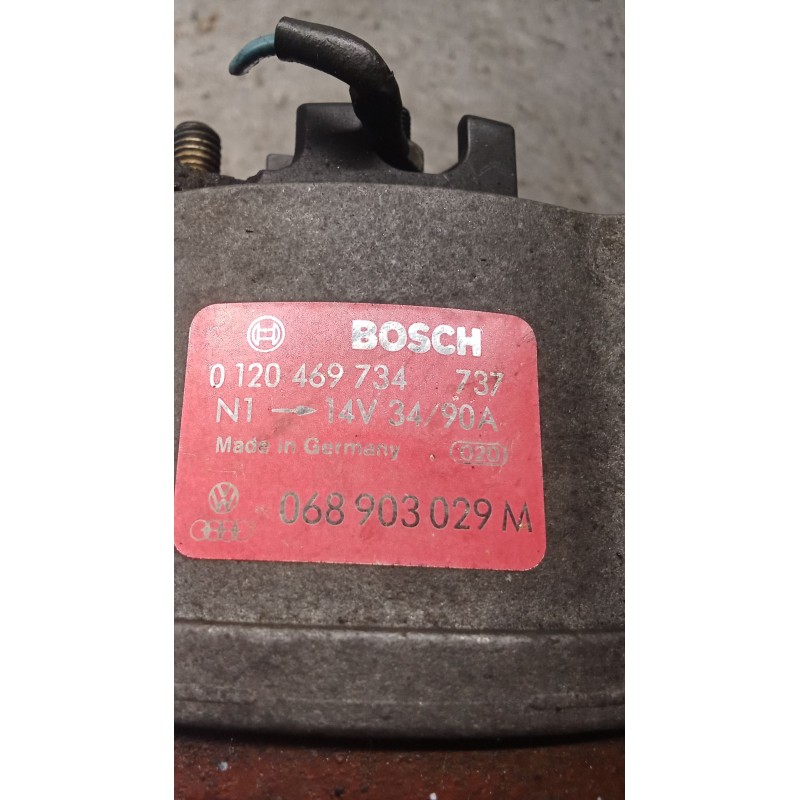 Recambio de alternador para audi 80 b3 sedán (893, 894, 8a2) 1.6 td referencia OEM IAM 068903029M 0120469734 90A