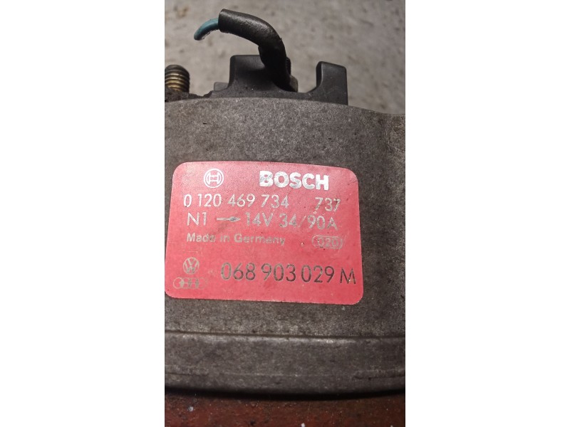 Recambio de alternador para audi 80 b3 sedán (893, 894, 8a2) 1.6 td referencia OEM IAM 068903029M 0120469734 90A