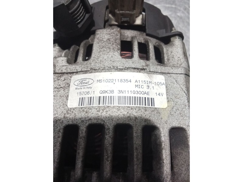 Recambio de alternador para ford focus ii (da_, hcp, dp) 1.6 referencia OEM IAM 3N1110300AE 105A 05