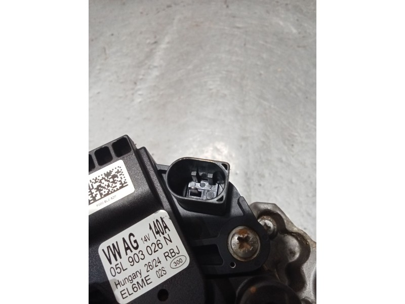 Recambio de alternador para audi q3 (f3b) 35 tdi referencia OEM IAM 05L903026N 140A 24