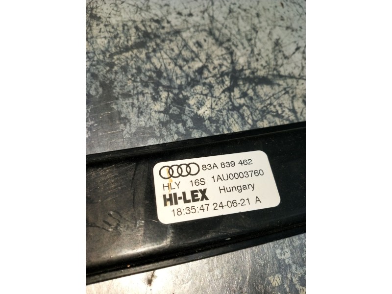 Recambio de elevalunas trasero derecho para audi q3 (f3b) 35 tdi referencia OEM IAM 83A839462 1AU0003760 24 5P