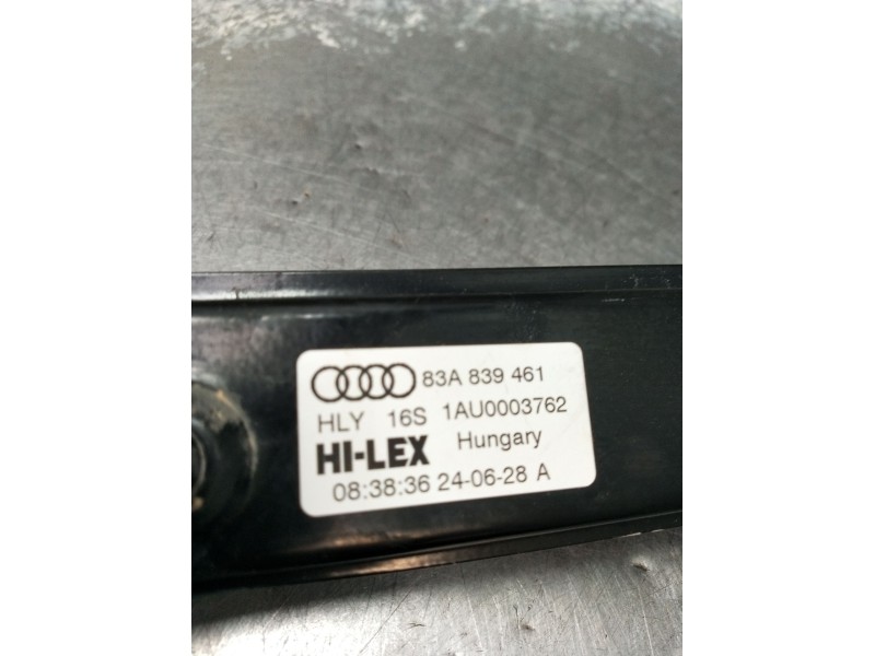 Recambio de elevalunas trasero izquierdo para audi q3 (f3b) 35 tdi referencia OEM IAM 83A839461 1AU0003762 24 5P