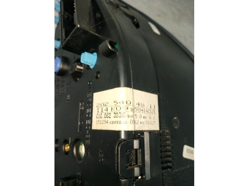 Recambio de cuadro instrumentos para mercedes-benz clase c (w202) c 180 (202.018) referencia OEM IAM 2025404811 6160623039 50941