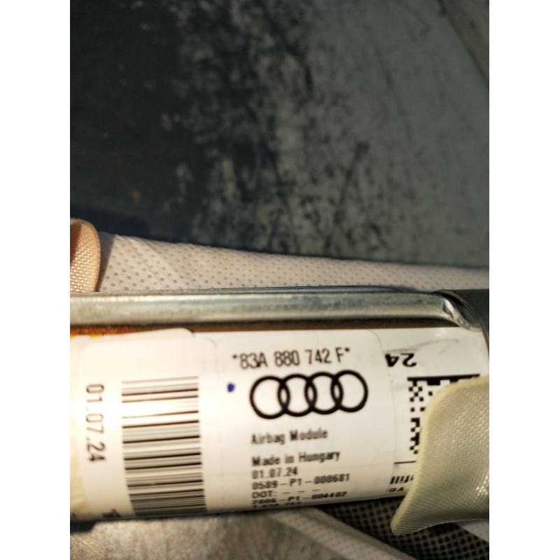 Recambio de airbag cortina delantero derecho para audi q3 (f3b) 35 tdi referencia OEM IAM 83A880742F  24