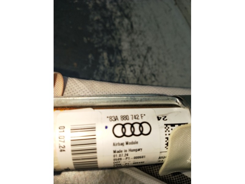 Recambio de airbag cortina delantero derecho para audi q3 (f3b) 35 tdi referencia OEM IAM 83A880742F  24