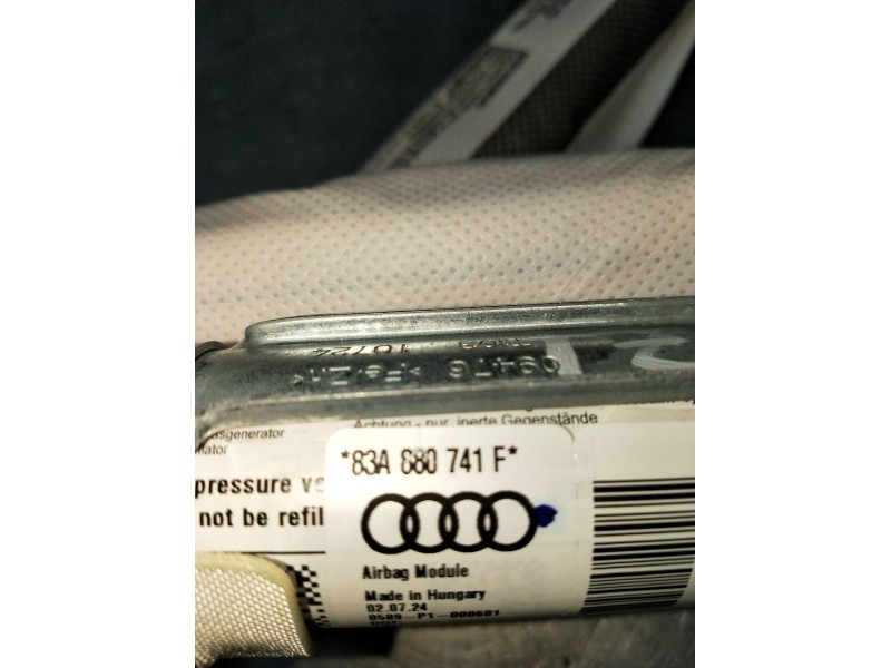 Recambio de airbag cortina delantero izquierdo para audi q3 (f3b) 35 tdi referencia OEM IAM 83A880741F  24