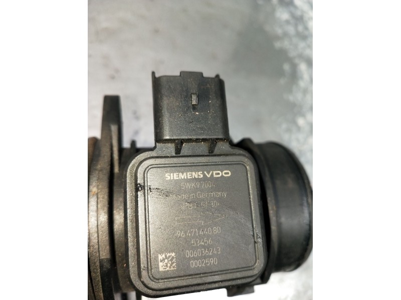 Recambio de caudalimetro para ford fiesta v (jh_, jd_) 1.4 tdci referencia OEM IAM 9647144080 5WK97004 05