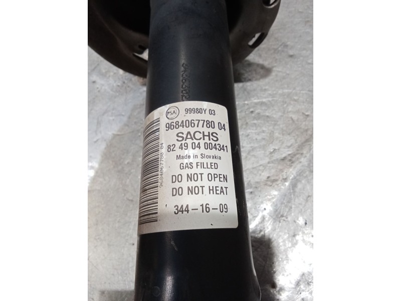 Recambio de amortiguador delantero derecho para citroën berlingo multispace (b9) 1.6 bluehdi 120 referencia OEM IAM 9684067780  