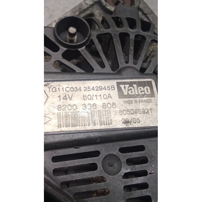 Recambio de alternador para kia carnival ii (gq) 2.9 crdi referencia OEM IAM 8200336806 2542945B 110A