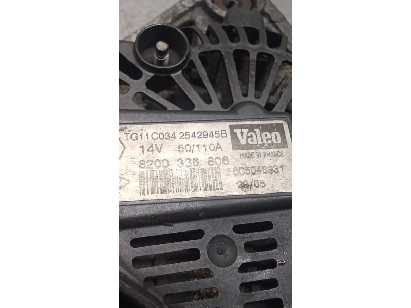 Recambio de alternador para kia carnival ii (gq) 2.9 crdi referencia OEM IAM 8200336806 2542945B 110A