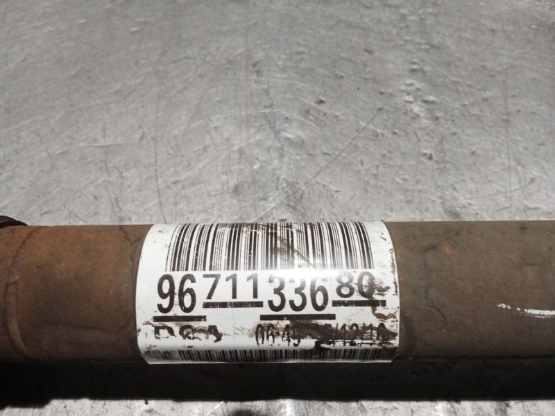 Recambio de transmision delantera derecha para citroën berlingo multispace (b9) 1.6 bluehdi 120 referencia OEM IAM 9671133680  1