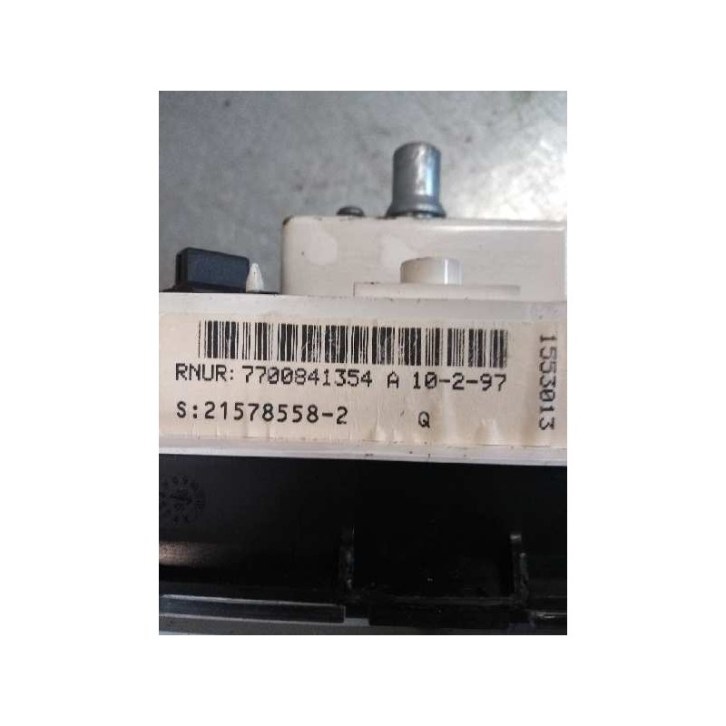 Recambio de cuadro instrumentos para renault clio i fase i+ii (b/c57) 1.9 d rn referencia OEM IAM 7700841354 215785582  Recambio de cuadro instrumentos para renault clio i fase i+ii (b/c57) 1.9 d rn referencia OEM IAM 7700841354 215785582