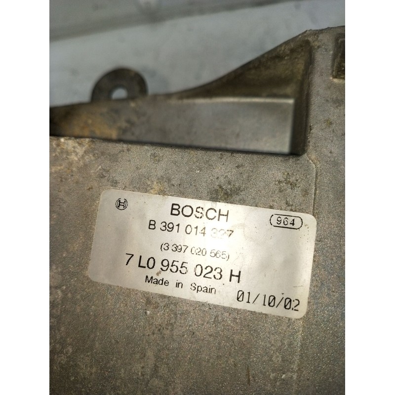 Recambio de motor limpia delantero para volkswagen touareg (7la) tdi v10 referencia OEM IAM 7L0955023H B391014327 3397020565 02