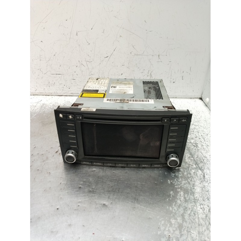 Recambio de sistema audio / radio cd para volkswagen touareg (7la) tdi v10 referencia OEM IAM 7612001017 7L6035191 VWZ1Z7C304544