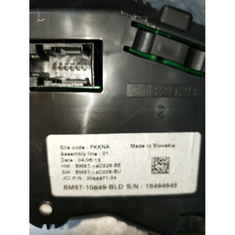 Recambio de cuadro instrumentos para ford focus turn. (cb8) titanium referencia OEM IAM BM5T10849BLD BM6T14C226BE BM6T14C026BU 1