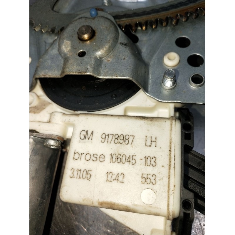 Recambio de elevalunas delantero izquierdo para opel vectra c station wagon (z02) 1.9 cdti (f35) referencia OEM IAM 9178987 5P 0
