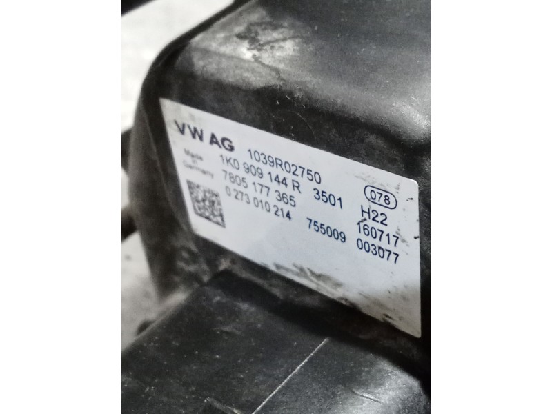 Recambio de cremallera direccion para volkswagen caddy iv furgoneta/monovolumen (saa, sah) 2.0 tdi referencia OEM IAM 1K1423051F