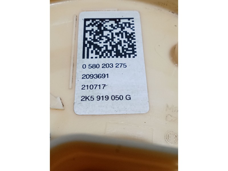 Recambio de bomba combustible para volkswagen caddy iv furgoneta/monovolumen (saa, sah) 2.0 tdi referencia OEM IAM 0580203275 2K