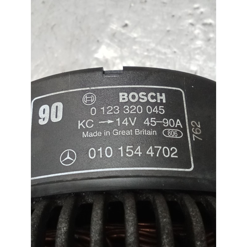 Recambio de alternador para mercedes-benz clase e (w210) e 220 d (210.004) referencia OEM IAM 0101544702 0123320045 95