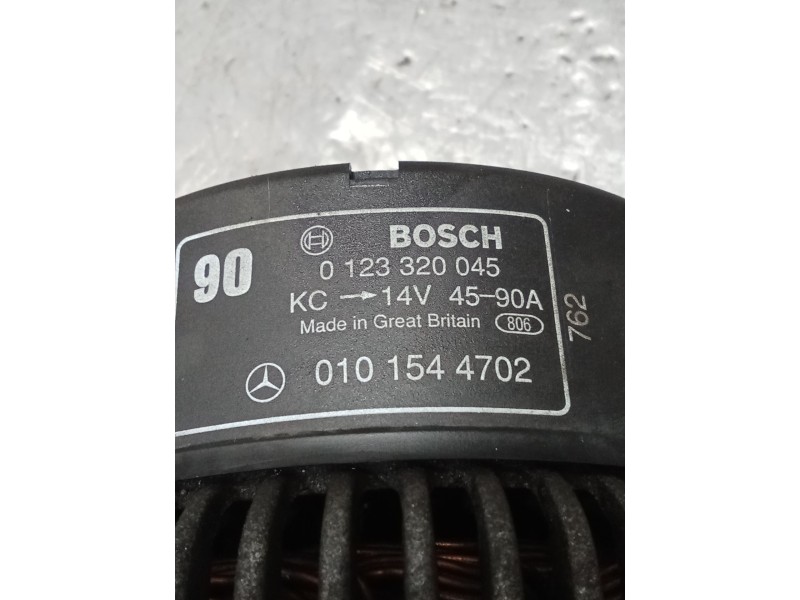 Recambio de alternador para mercedes-benz clase e (w210) e 220 d (210.004) referencia OEM IAM 0101544702 0123320045 95