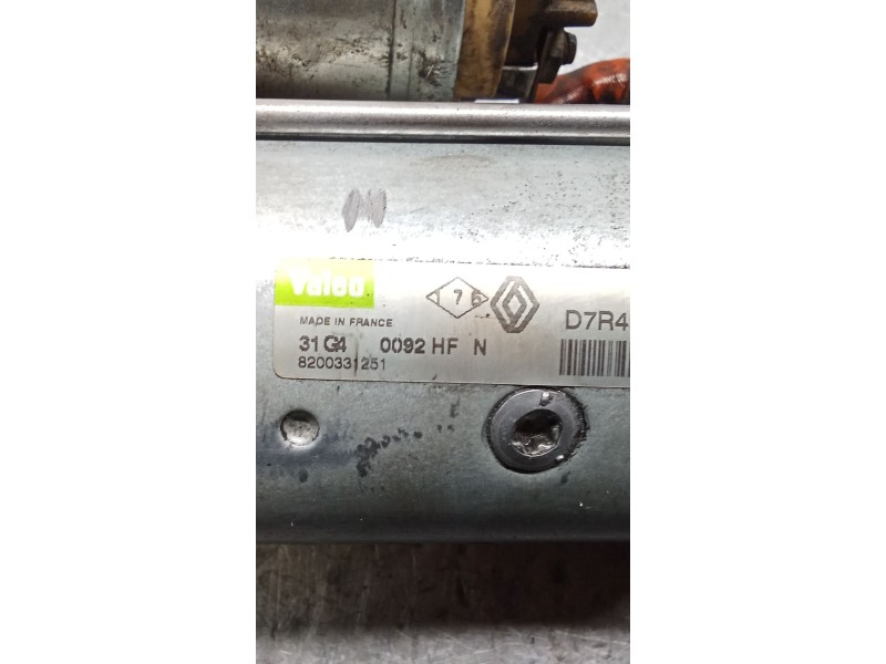 Recambio de motor arranque para renault scénic ii (jm0/1_) 1.9 dci (jm0g, jm12, jm1g, jm2c) referencia OEM IAM 8200331251  