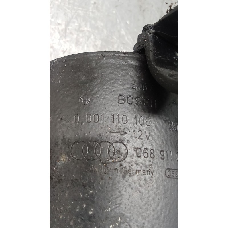 Recambio de motor arranque para audi 80 b4 sedán (8c2) 1.9 tdi referencia OEM IAM 068911024B 0001110106 
