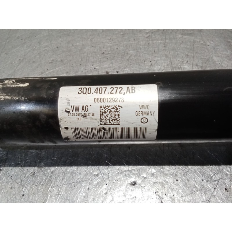 Recambio de transmision delantera derecha para volkswagen caddy iv furgoneta/monovolumen (saa, sah) 2.0 tdi referencia OEM IAM 3