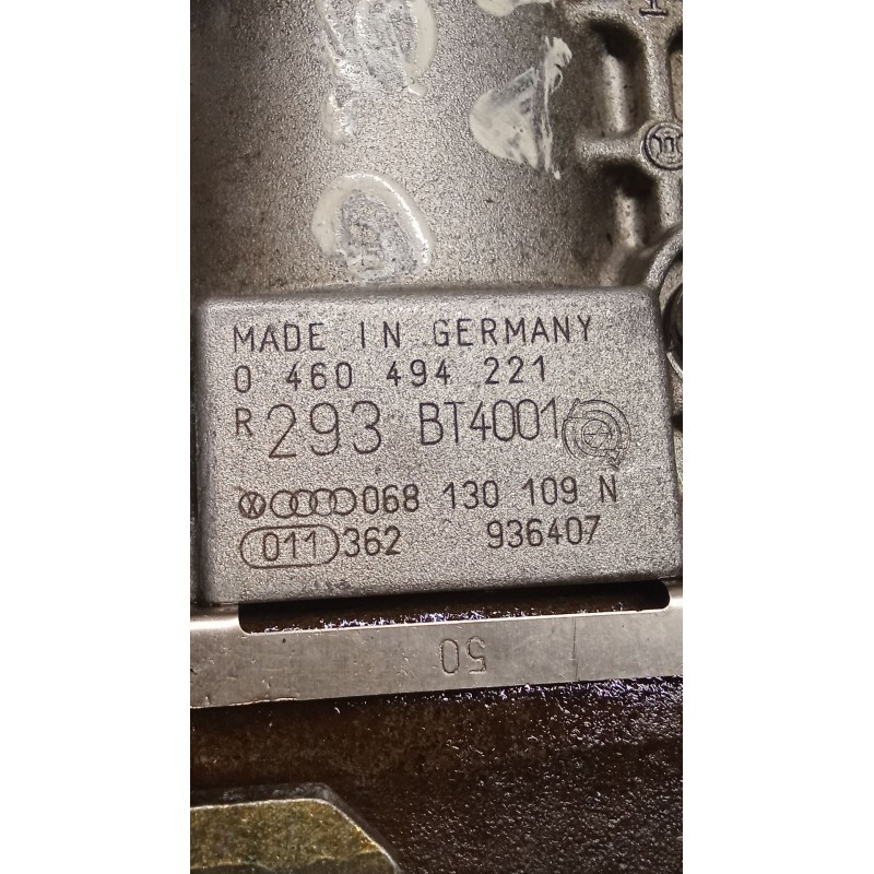 Recambio de bomba inyeccion para audi 80 b3 sedán (893, 894, 8a2) 1.6 td referencia OEM IAM 068130109N 0460494221 BOSCH