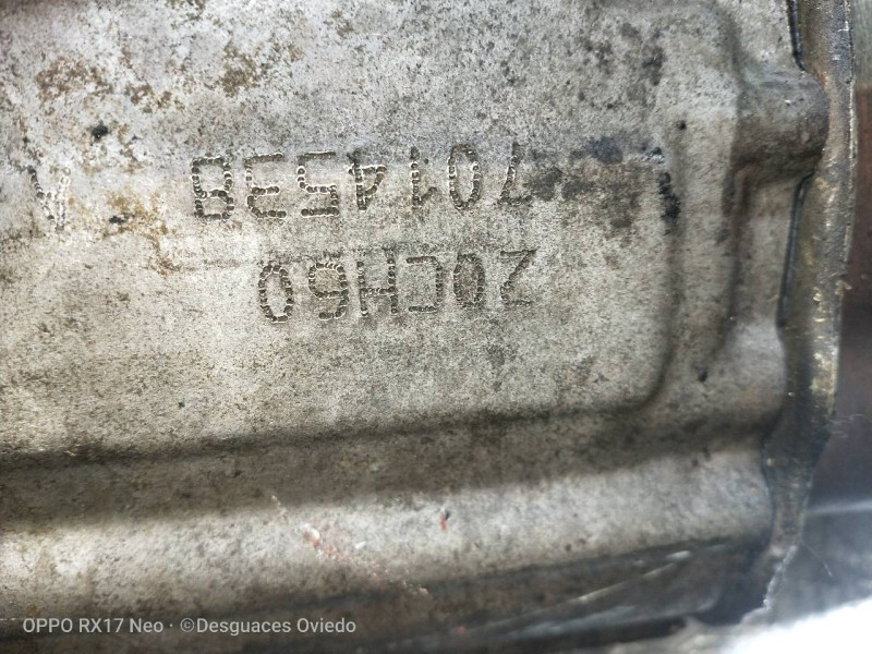 Recambio de caja cambios para peugeot 306 berlina 3/5 puertas (s1) xsi referencia OEM IAM 20CH60 7014538A  Recambio de caja cambios para peugeot 306 berlina 3/5 puertas (s1) xsi referencia OEM IAM 20CH60 7014538A