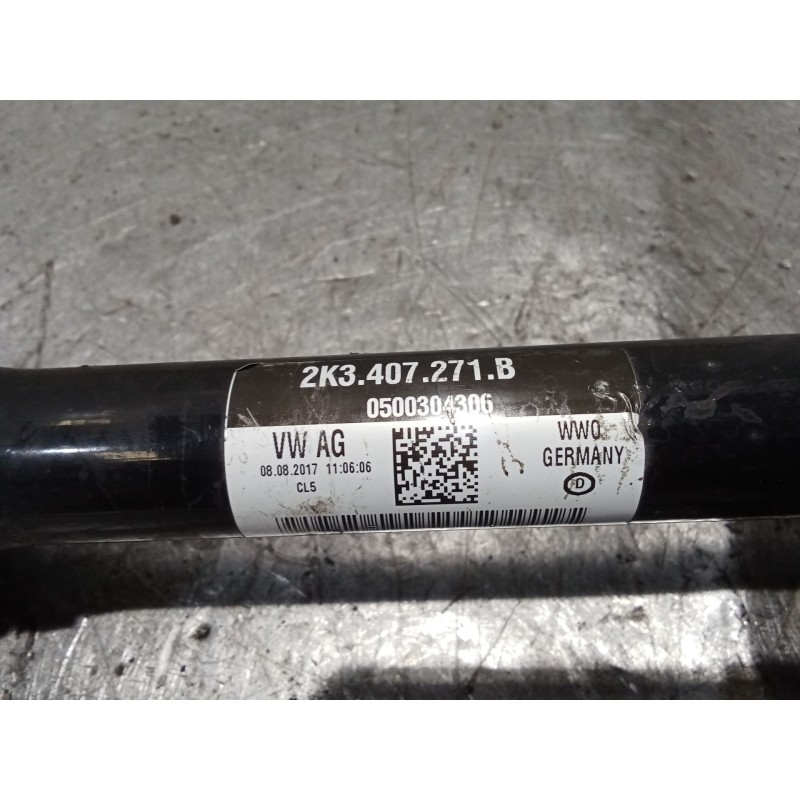 Recambio de transmision delantera izquierda para volkswagen caddy iv furgoneta/monovolumen (saa, sah) 2.0 tdi referencia OEM IAM