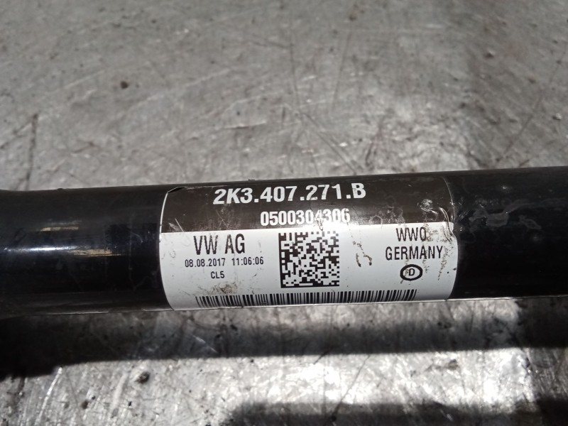 Recambio de transmision delantera izquierda para volkswagen caddy iv furgoneta/monovolumen (saa, sah) 2.0 tdi referencia OEM IAM