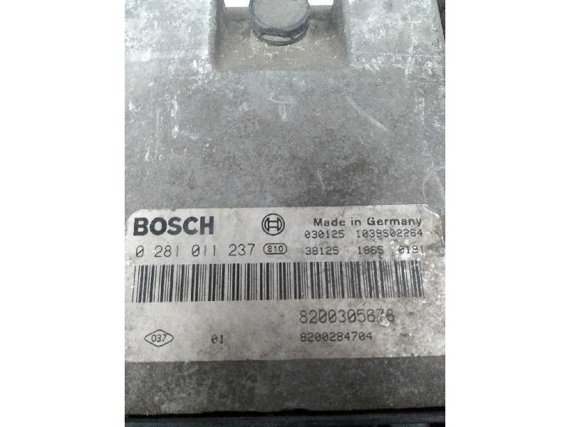 Recambio de centralita motor uce para nissan primera trav. (p12) 1.9 16v turbodiesel cat referencia OEM IAM 0281011237 820030567