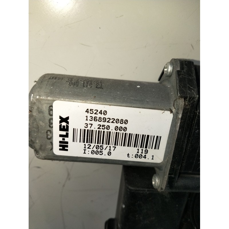 Recambio de elevalunas delantero izquierdo para peugeot boxer furgoneta 2.0 bluehdi 130 referencia OEM IAM 1368922080  14 5P