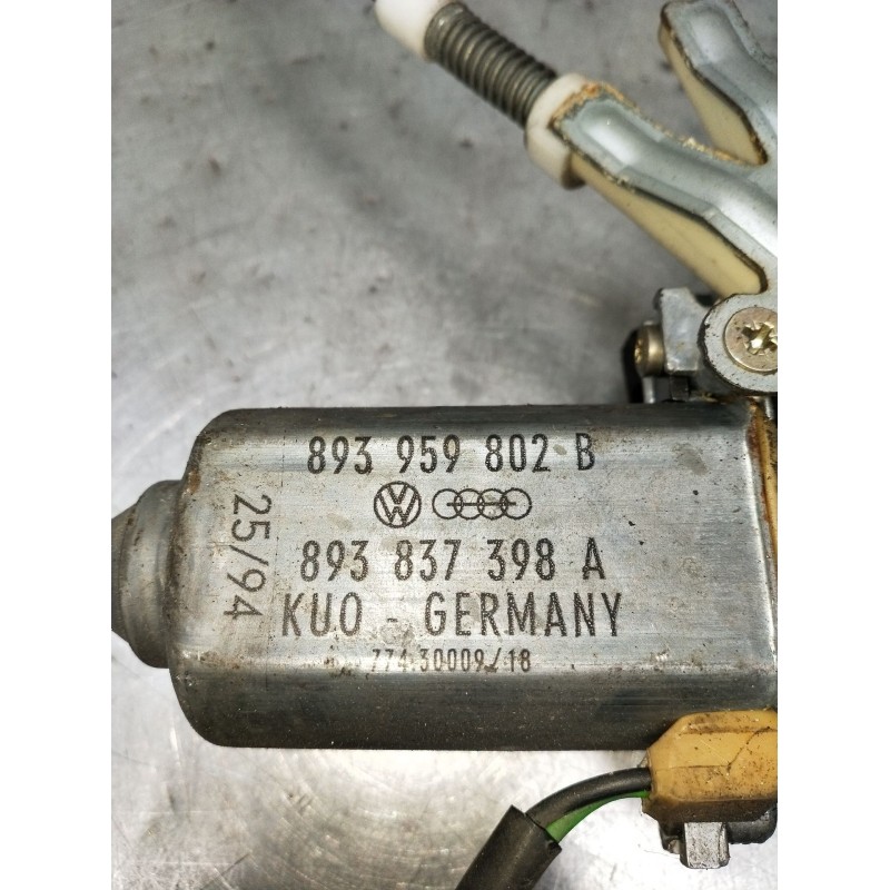 Recambio de elevalunas delantero derecho para audi 80 b4 sedán (8c2) 1.9 tdi referencia OEM IAM 893959802B 893837398A 92 4P