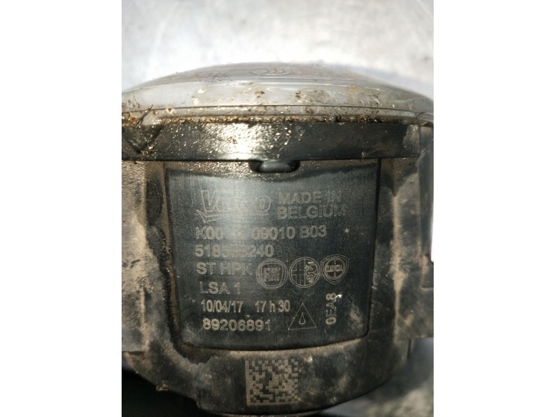 Recambio de faro antiniebla izquierdo para peugeot boxer furgoneta 2.0 bluehdi 130 referencia OEM IAM 518588240 89206891 14