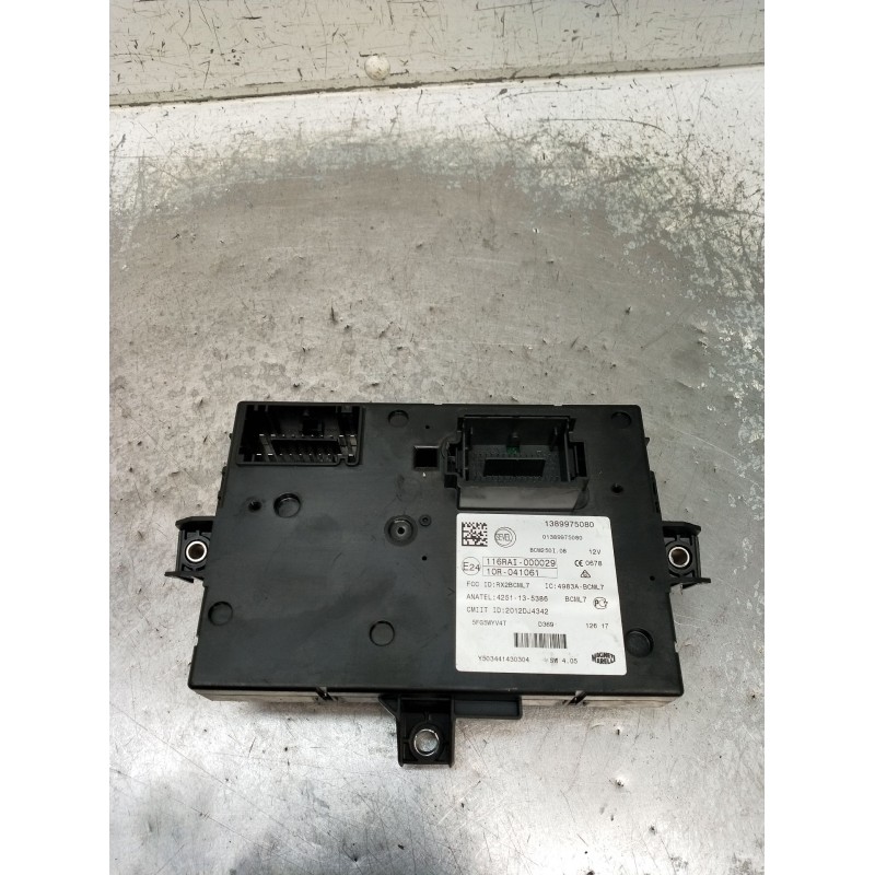 Recambio de caja reles / fusibles para peugeot boxer furgoneta 2.0 bluehdi 130 referencia OEM IAM 1389975080 2012DJ4342 4983ABCM