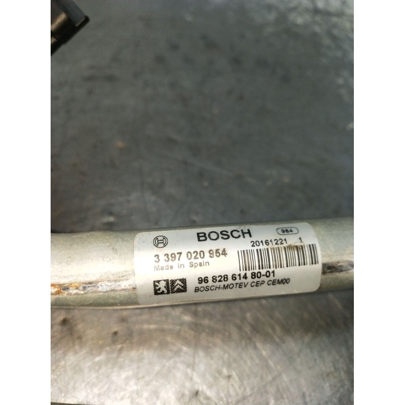 Recambio de motor limpia delantero para citroën berlingo multispace (b9) 1.6 bluehdi 120 referencia OEM IAM 968286148001 3397020