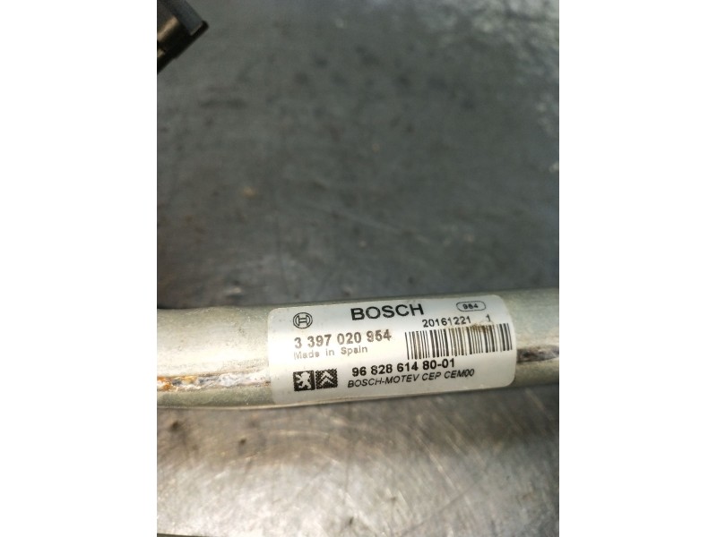 Recambio de motor limpia delantero para citroën berlingo multispace (b9) 1.6 bluehdi 120 referencia OEM IAM 968286148001 3397020