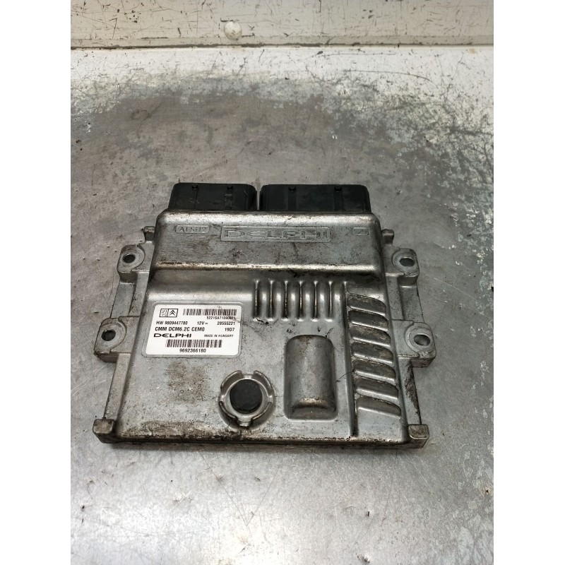 Recambio de centralita motor uce para peugeot boxer furgoneta 2.0 bluehdi 130 referencia OEM IAM 9692366180 9809447780 DCM62C 14