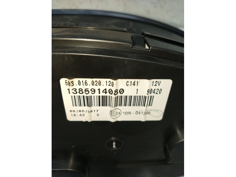 Recambio de cuadro instrumentos para peugeot boxer furgoneta 2.0 bluehdi 130 referencia OEM IAM 1385914080 503016020120 14